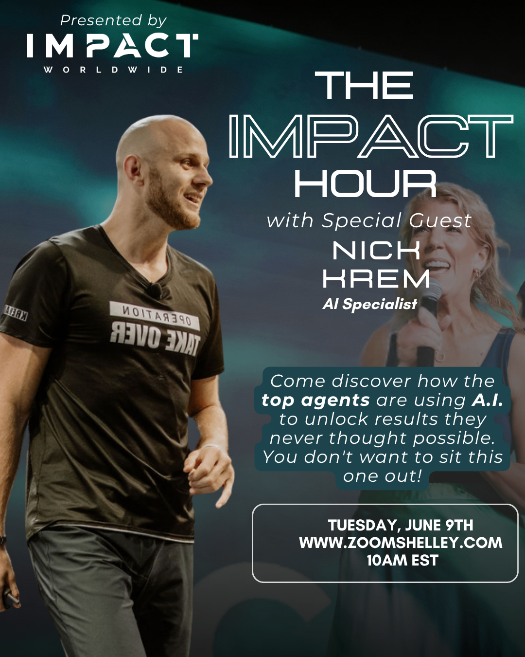 The IMPACT Hour with special guest Nick Krem, AI Specialist - Tuesday, June 9th