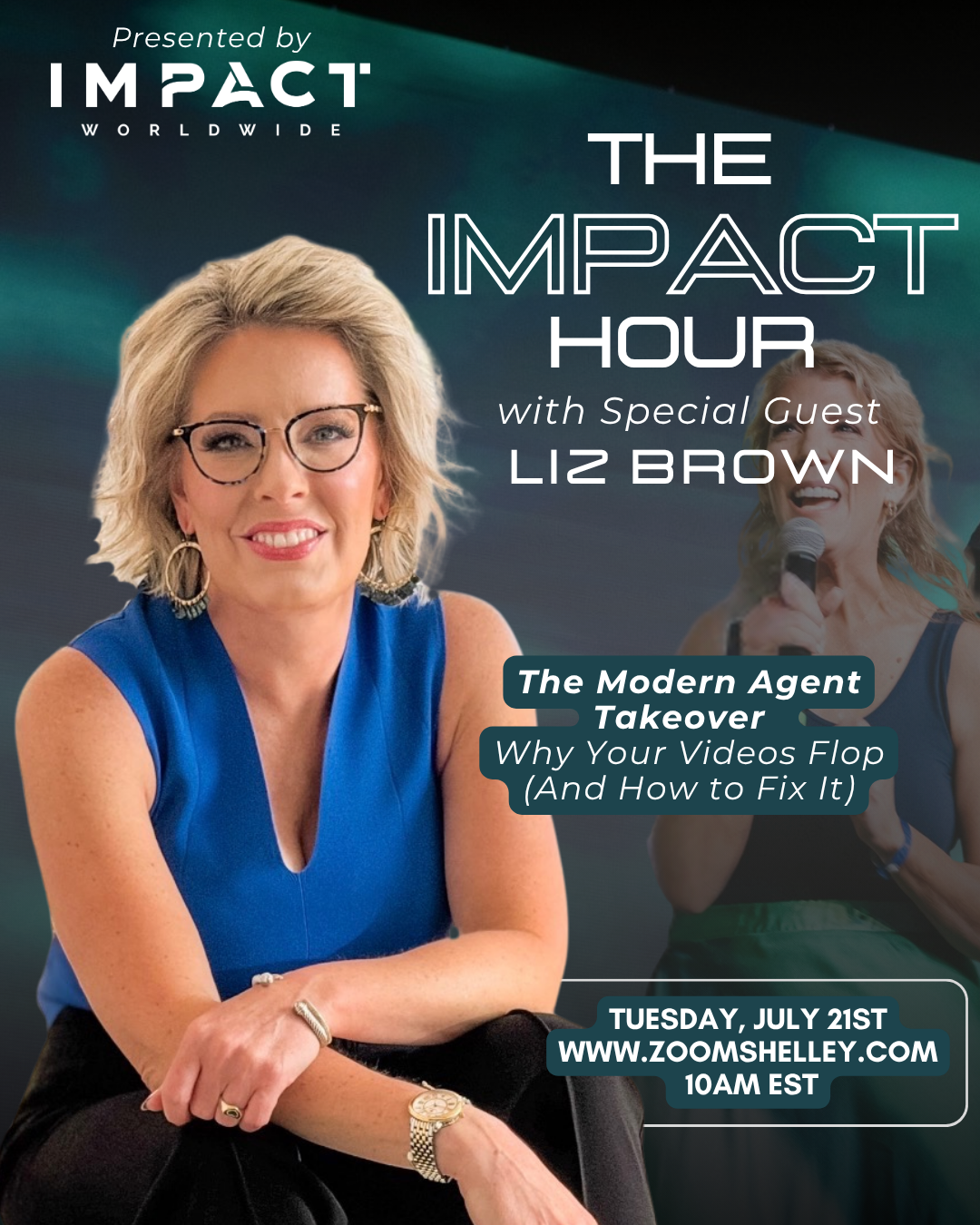 The IMPACT Hour with special guest Liz Brown - Tuesday, July 21st